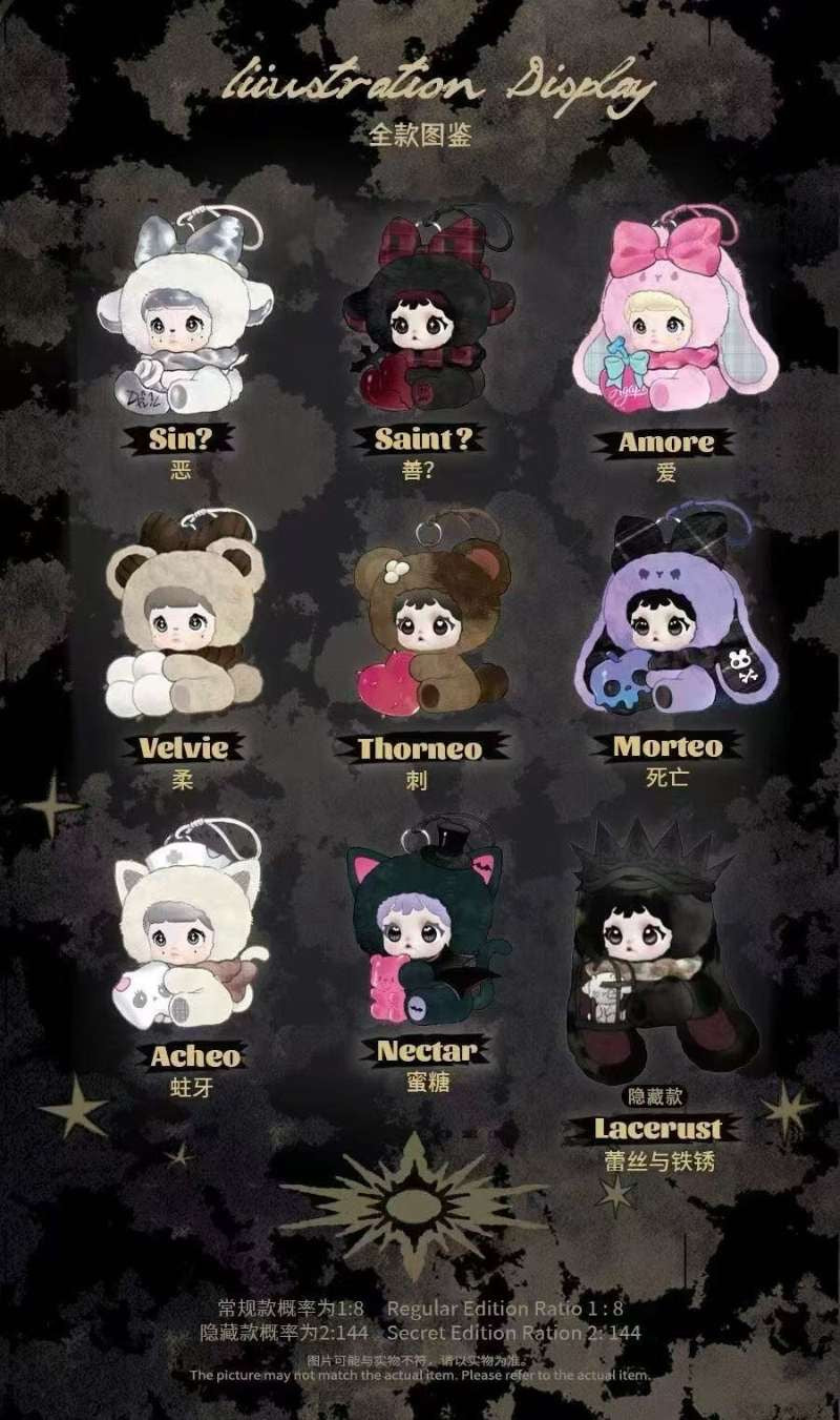 Nommi + Heymi Symblotic Relationship series Blind Box