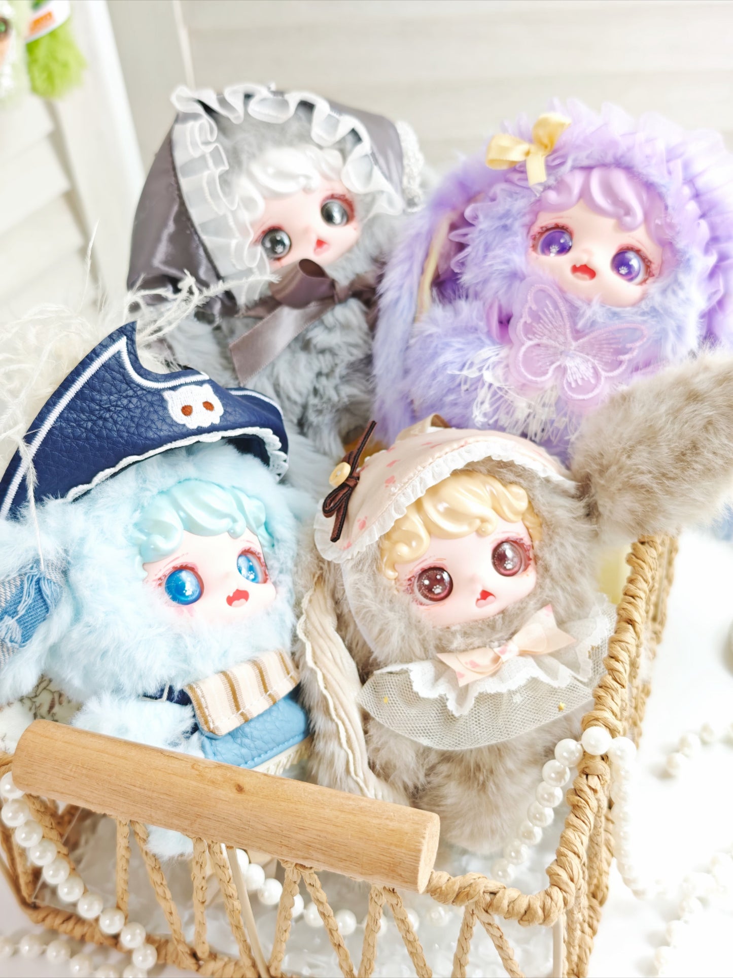 MIOCO-Bunny Dreamhouse series Plush Doll Pendant