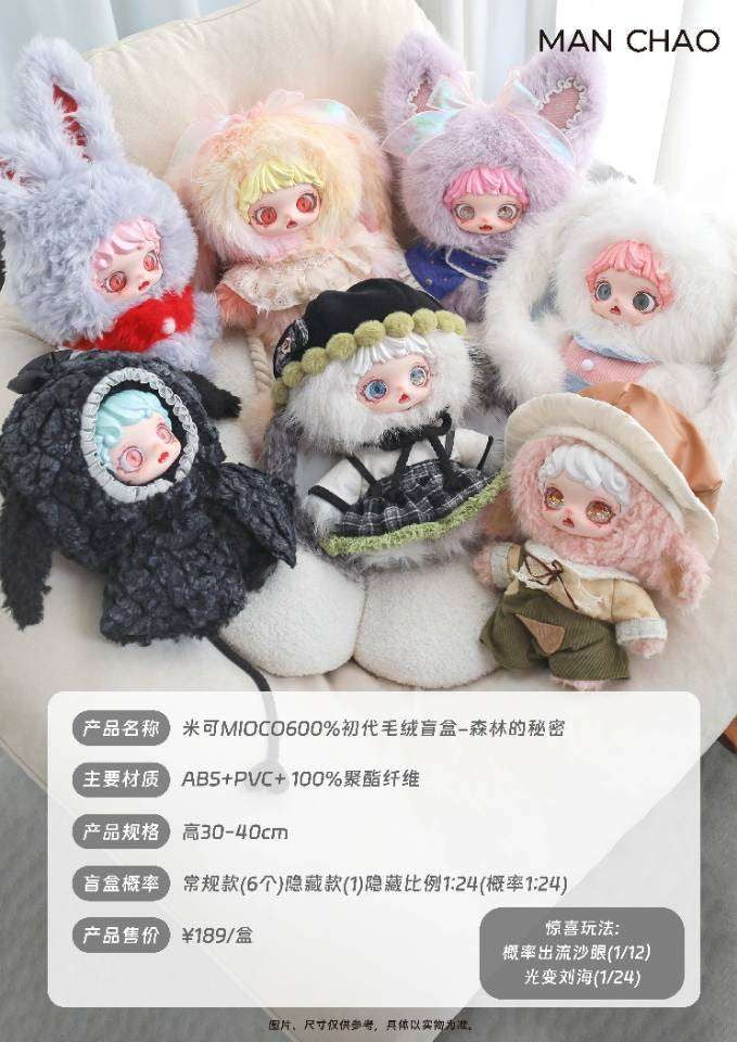MIOCO 600% Secret of the Forest blind Box