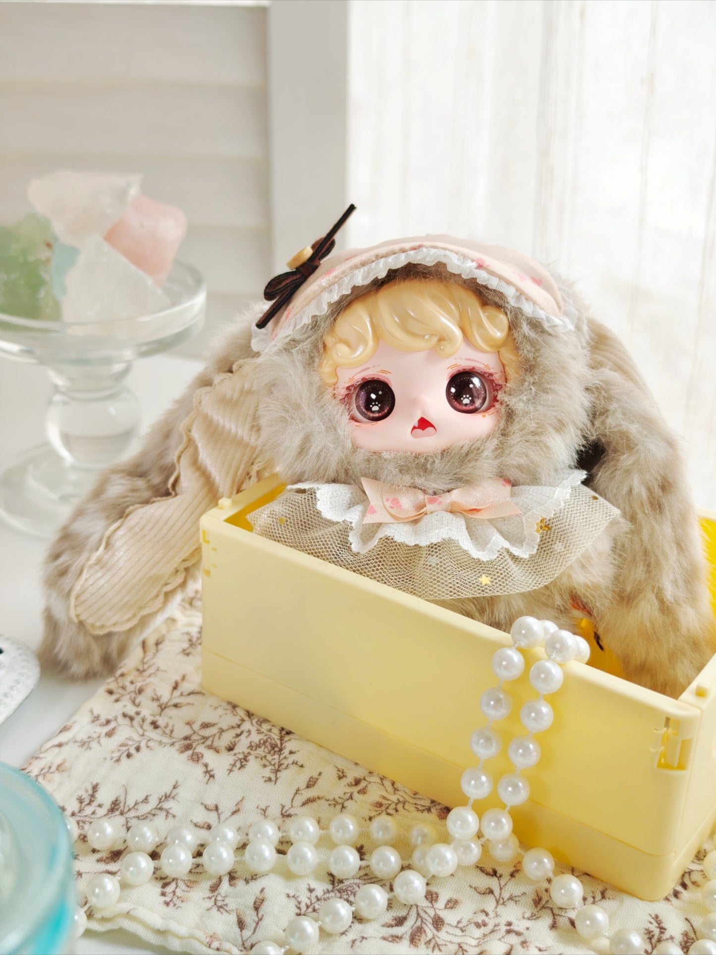MIOCO-Bunny Dreamhouse series Plush Doll Pendant