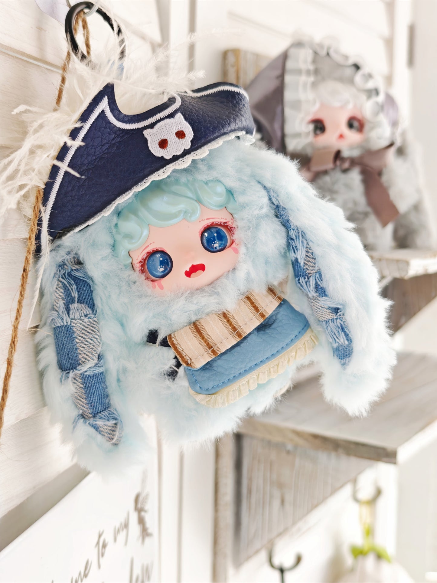 MIOCO-Bunny Dreamhouse series Plush Doll Pendant