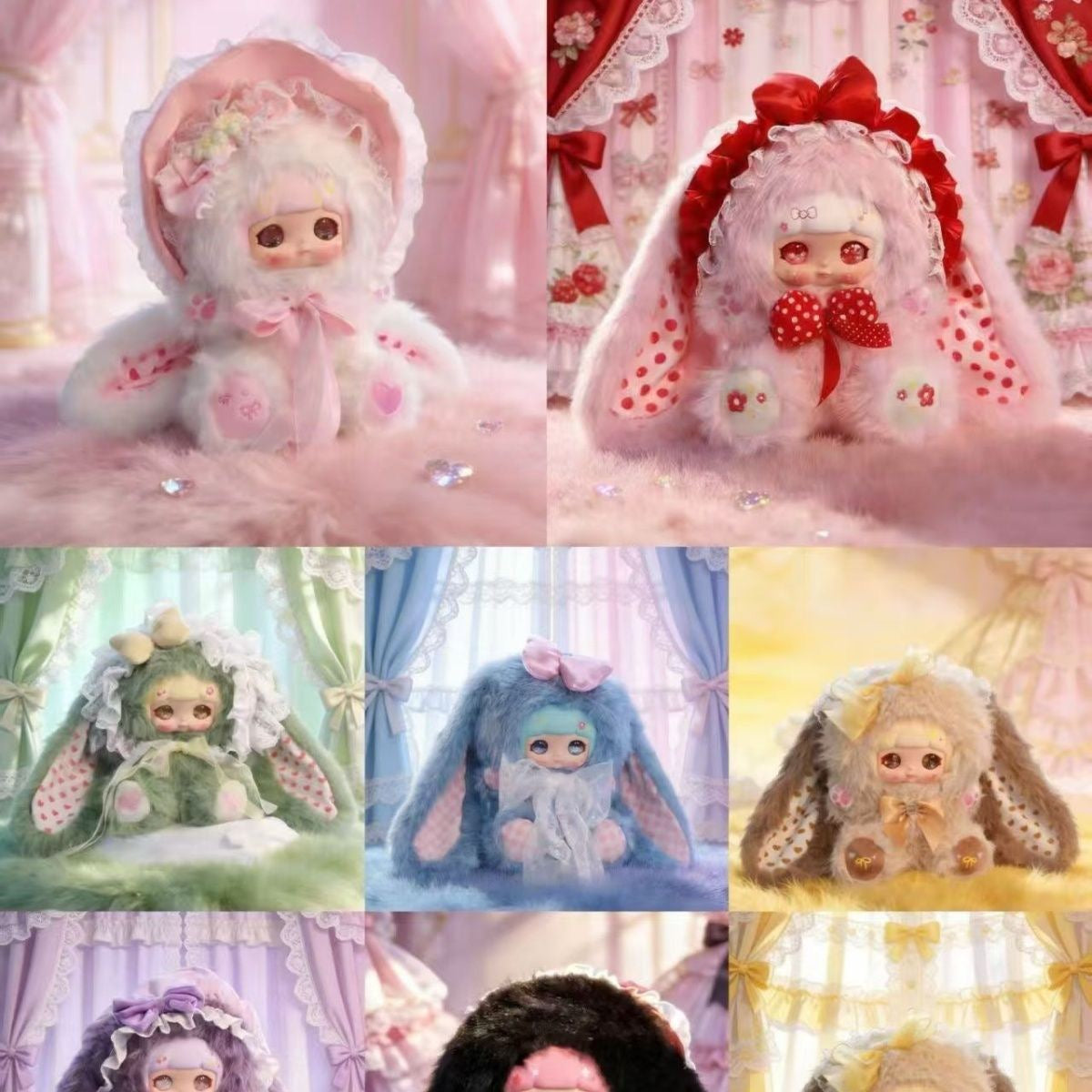 【B3G1】XueFu Rabbit Lace Series Blind Box 600%