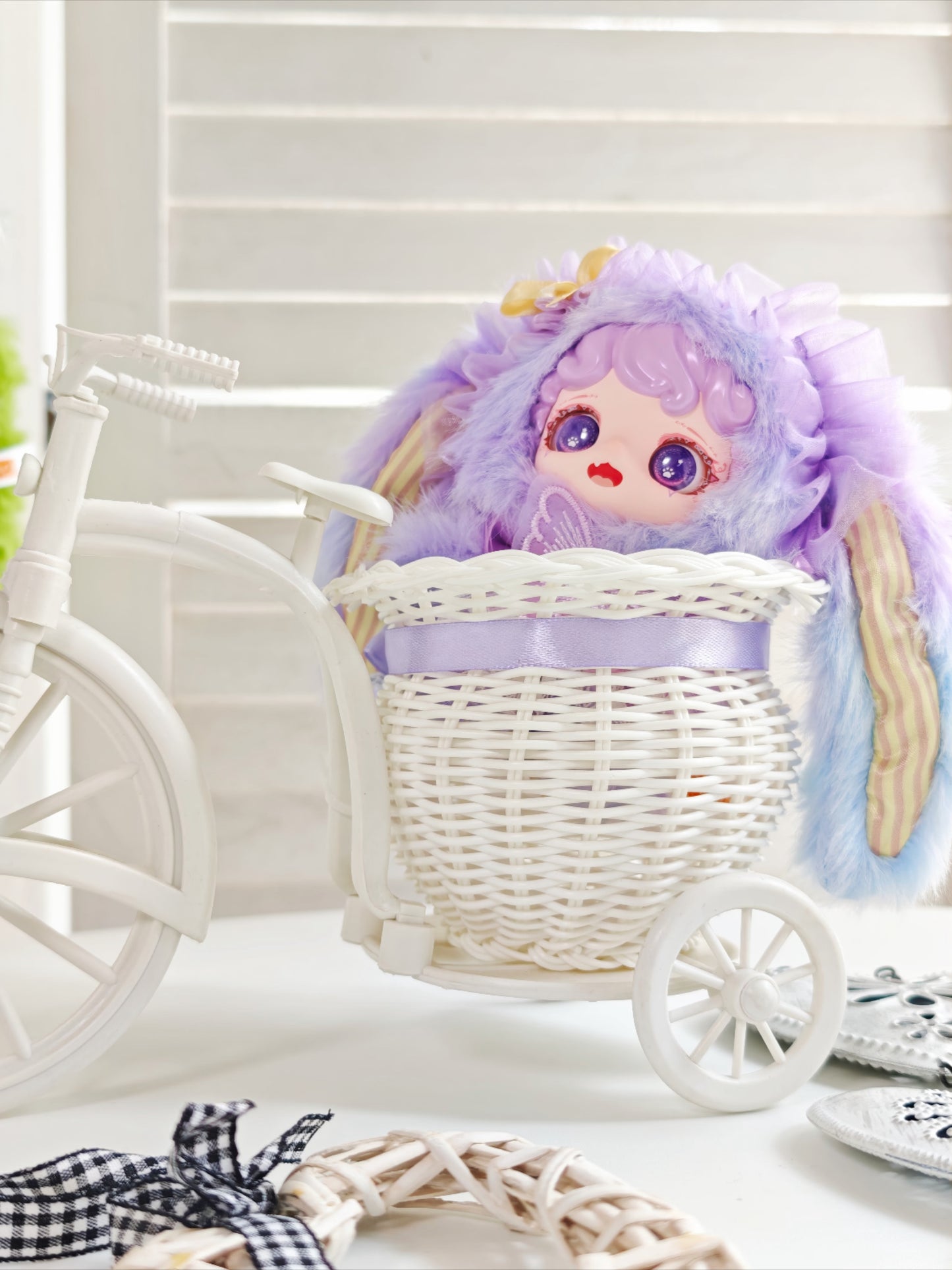 MIOCO-Bunny Dreamhouse series Plush Doll Pendant