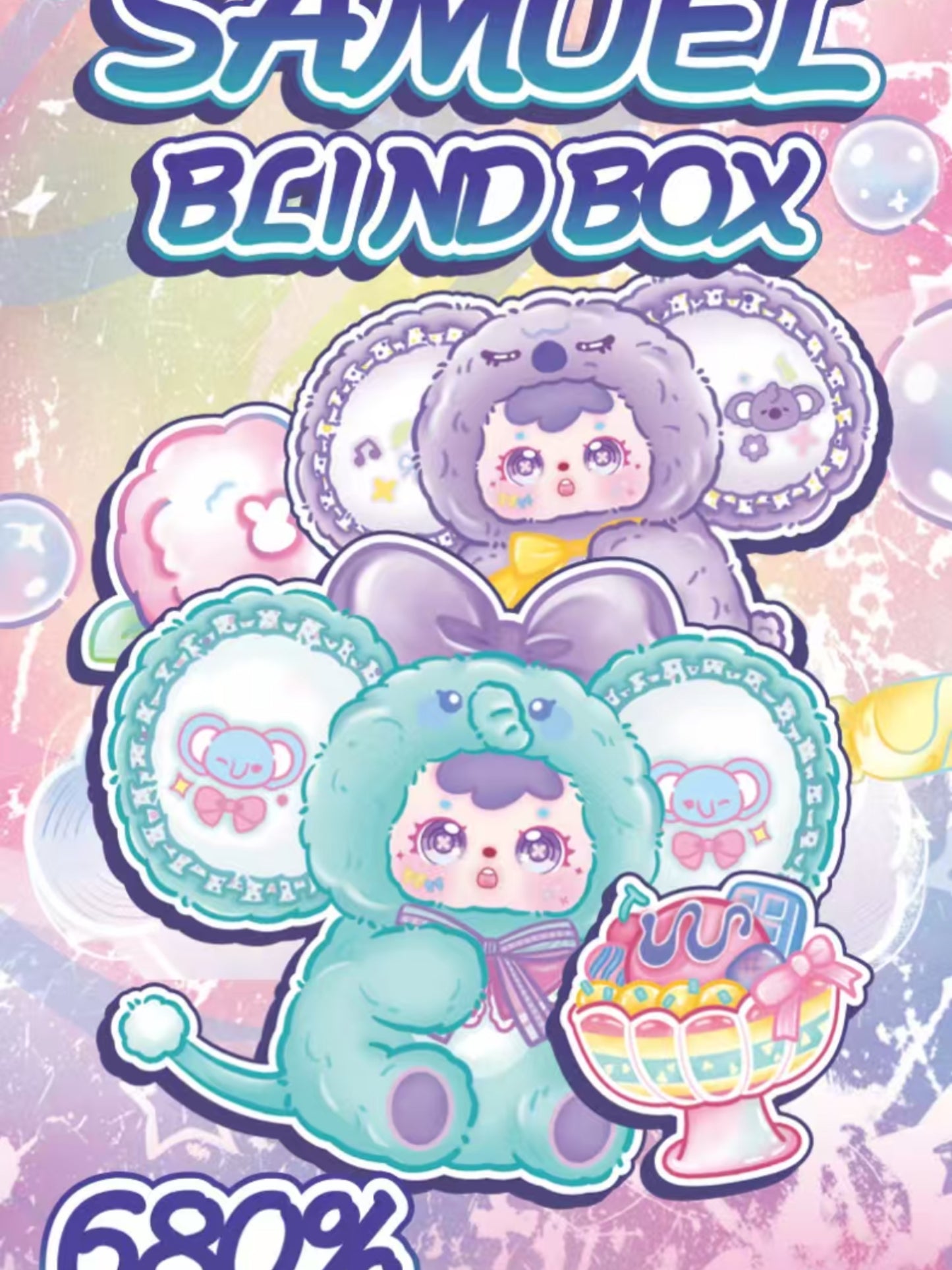Samuel Dessert Story series 680% blind Box
